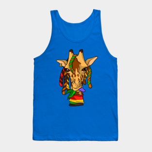 Rastafarian Giraffe Tank Top